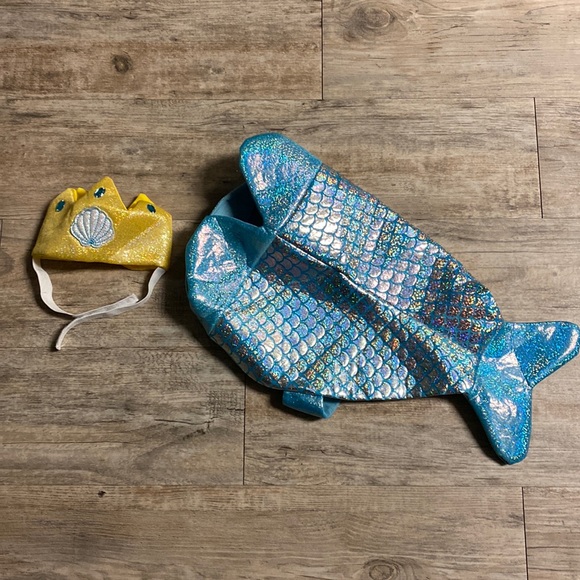 Dog mermaid costume